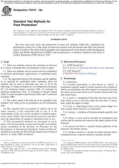 csa puncture resistant test|ASTM F2412: Standard Test Methods for Foot Protection.